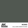 AKIRC902 - AK Interactive Real Colors Dull Dark Green FS 34092 17 ml.