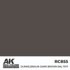 AKIRC855 - AK Interactive Real Colors Dunkelbraun-Dark Brown RAL 7017 17 ml.