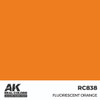 AKIRC838 - AK Interactive Real Colors Fluorescent Orange 17 ml.