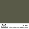 AKIRC957 - AK Interactive Real Colors IJN M3 (N) Nakajima Interior Green 17 ml.