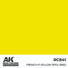 AKIRC841 - AK Interactive Real Colors French F1 Yellow 1970s-1980s 17 ml.
