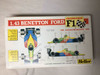 HEL80103 - Heller 1/43 Benetton Ford - WWHP111357