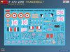 MIA48047 - Miniart 1/48 P-47D-22RE Thunderbolt French Service Basic Kit