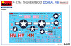 MIA48060 - Miniart 1/48 P-47M Thunderbolt Dorsal Fin Basic Kit