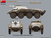 MIA53046 - Miniart 1/35 SdKfz 234/3 Schwerer Panzerspahwagen Stummel Late