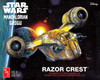 AMT1561 - AMT 1/72 Star Wars The Mandalorian & Grogu Razorcrest