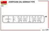 MIA24002 - Miniart 1/24 Jerrycans 20L German Type