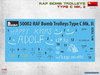 MIA50002 - 1/48 MNA50002 RAF Bomb Trolley Type C Mk.II