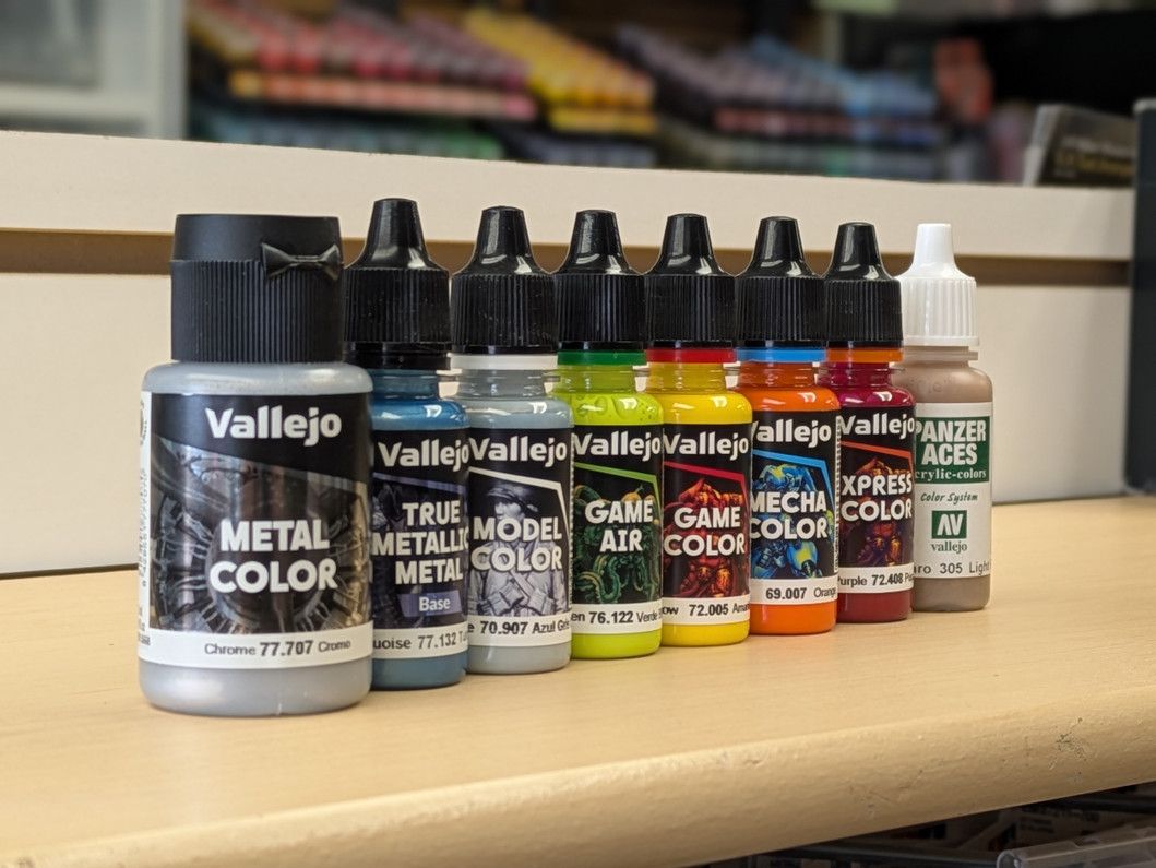 Vallejo Paint Colour Chart — Complete Guide for Scale Modellers