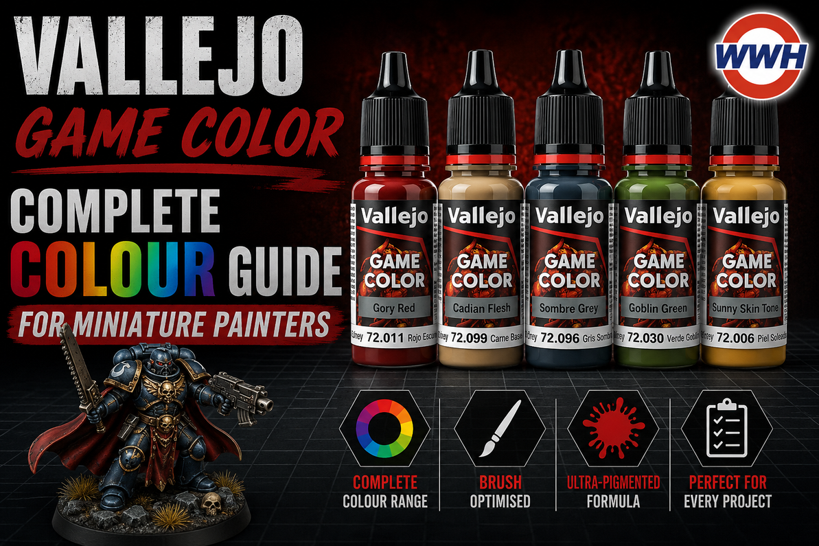 Vallejo Game Color — Complete Colour Guide for Miniature Painters