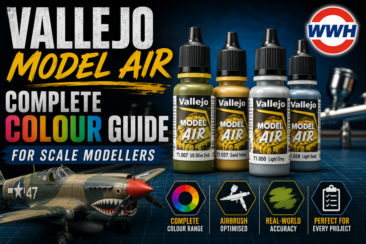 Vallejo Model Air — Complete Colour Guide for Scale Modellers