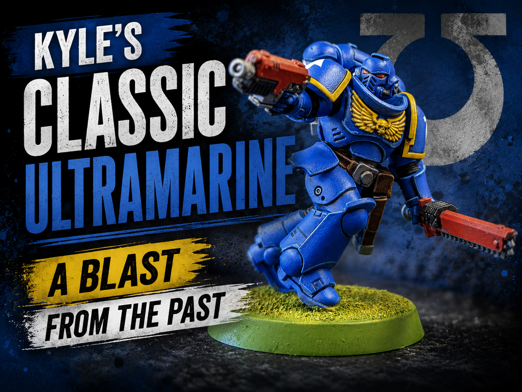 Kyle's Classic Ultramarine Paint Guide — Assault Intercessor Build Feature