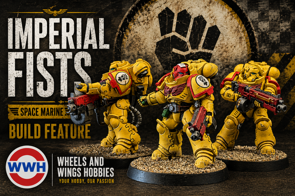 Kyle's Imperial Fists Paint Guide — Heavy Intercessors Build Feature