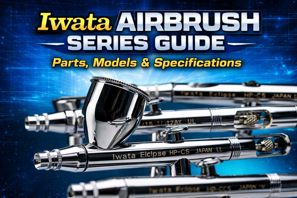 Iwata Airbrush Series Guide — Parts, Models & Specifications