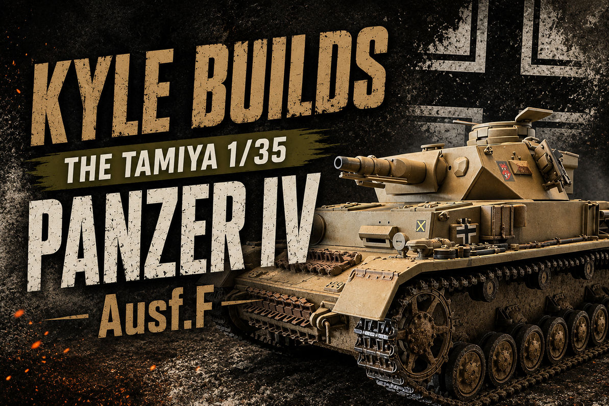 Kyle Builds the Tamiya 1/35 Panzer IV Ausf.F - Build Feature