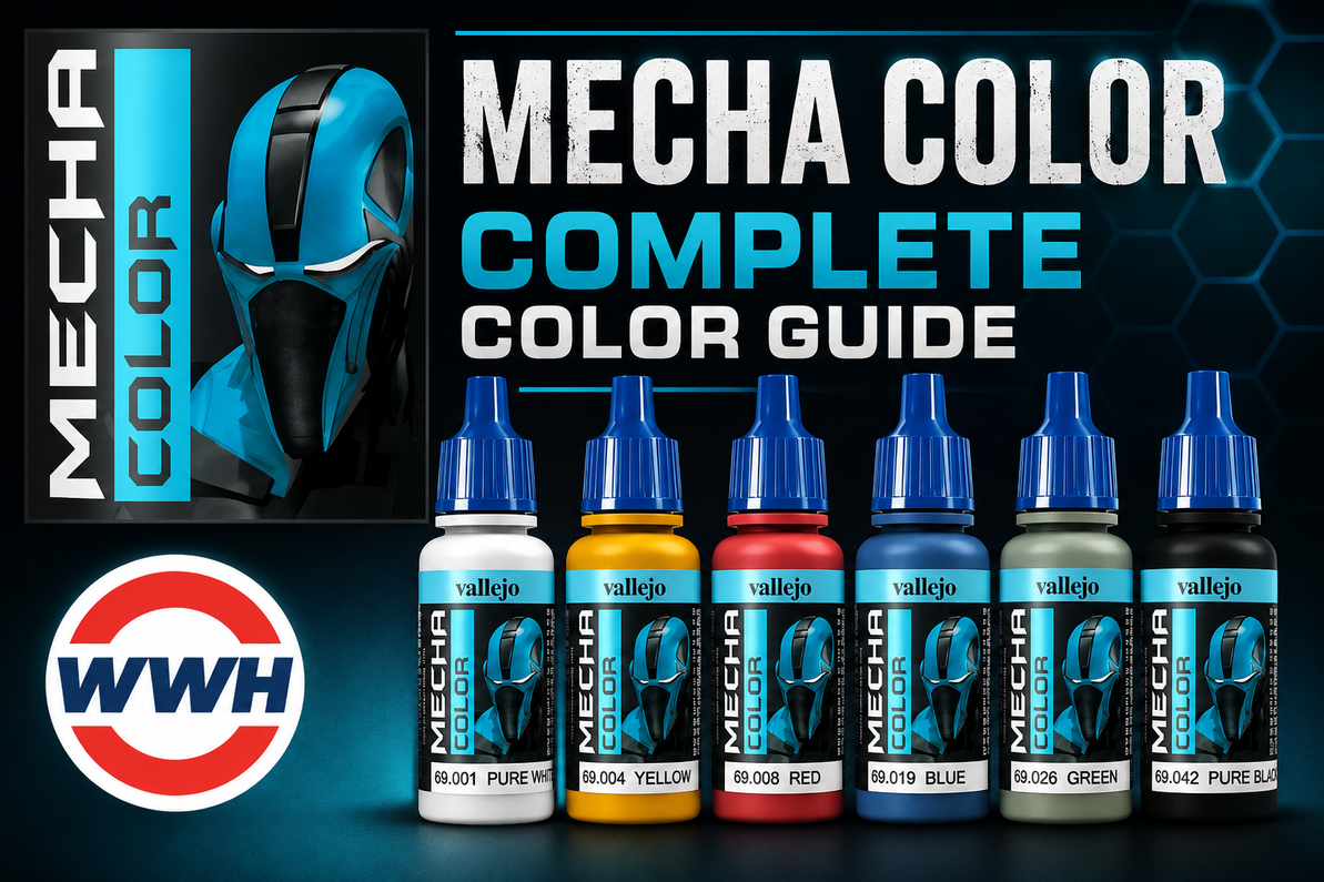 Vallejo Mecha Color — Complete Colour Guide for Gunpla & Mecha Modellers
