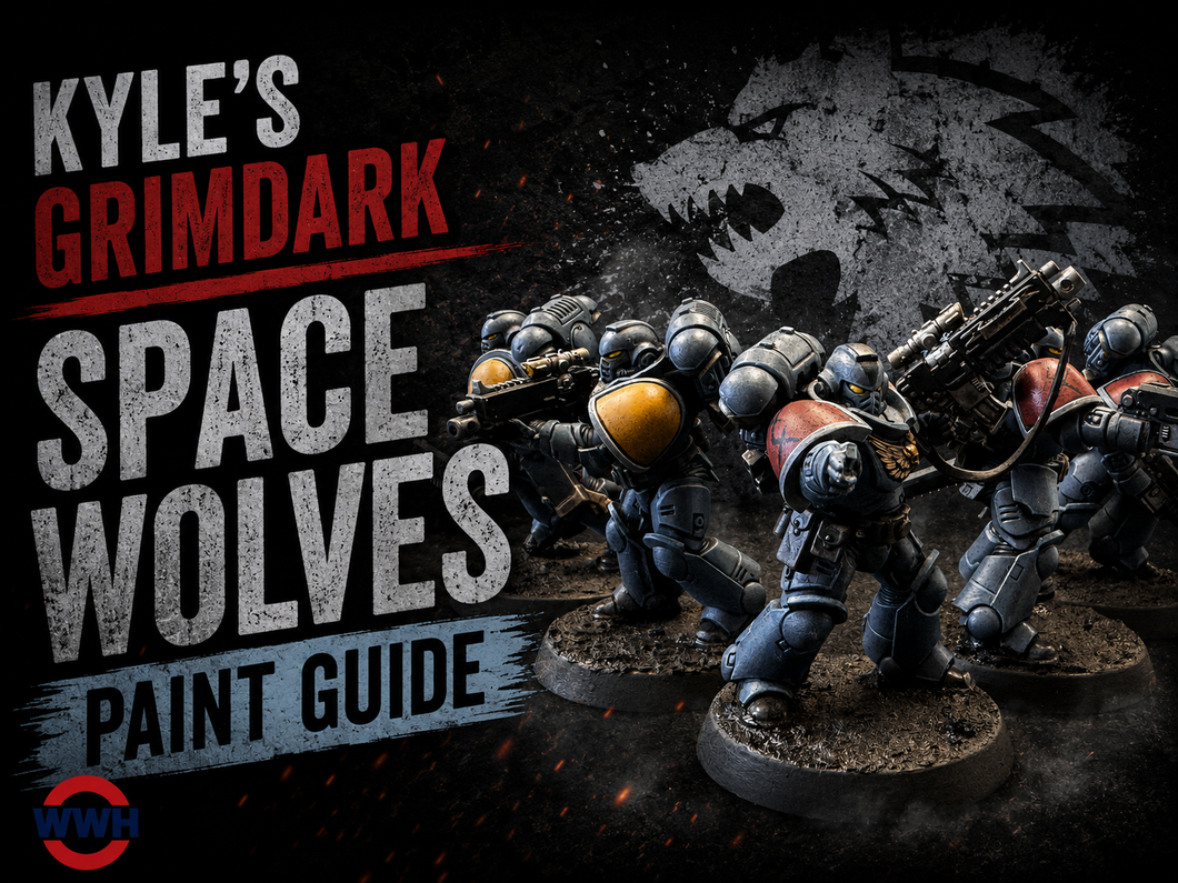 Kyle's Grimdark Space Wolves Paint Guide — Build Feature