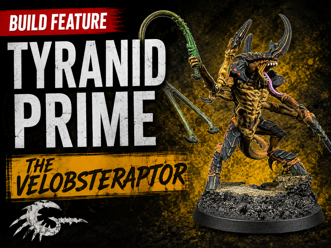 Kyle's Tyranid Prime Paint Guide — The Velobsteraptor