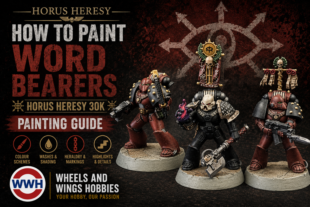 How to Paint Word Bearers: Horus Heresy 30k Painting Guide — Updated with Discontinued Paint Alternatives