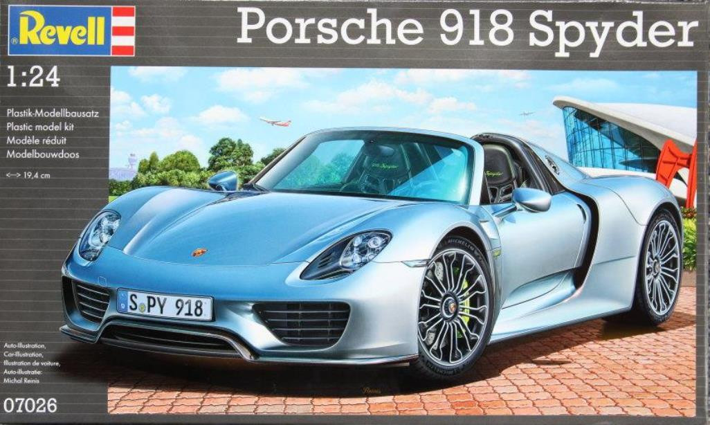 RAG07026 - Revell - 1/24 Porsche 918 Spyder