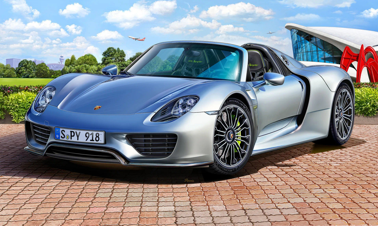 RAG07026 - Revell - 1/24 Porsche 918 Spyder