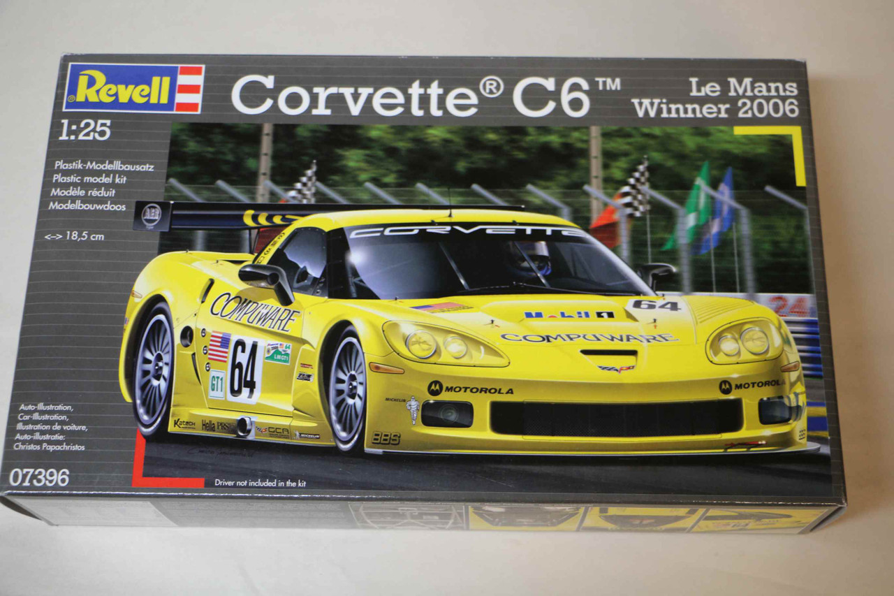 RAG07396 - Revell - 1/25 Corvette C6-R 2006 Le Mans Winner