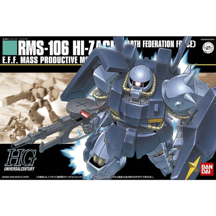BAN5060659 - Bandai HG 1/144 RMS-106 Hi-Zack (Earth Federation