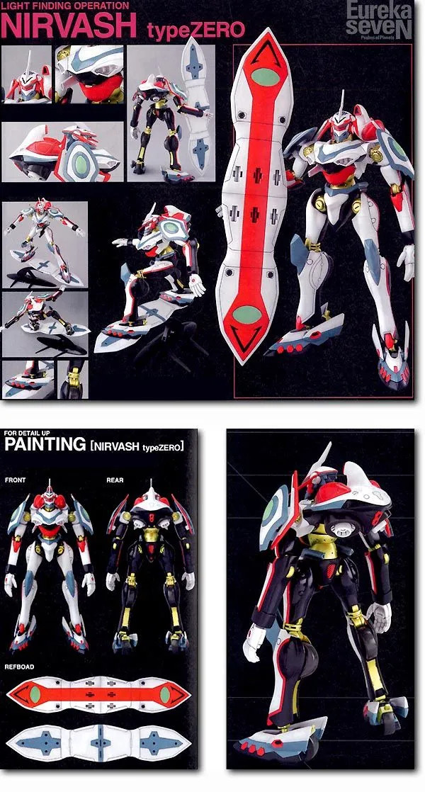 BAN0132156 - Bandai Eureka Seven LFO Nirvash Type ZERO - Wheels