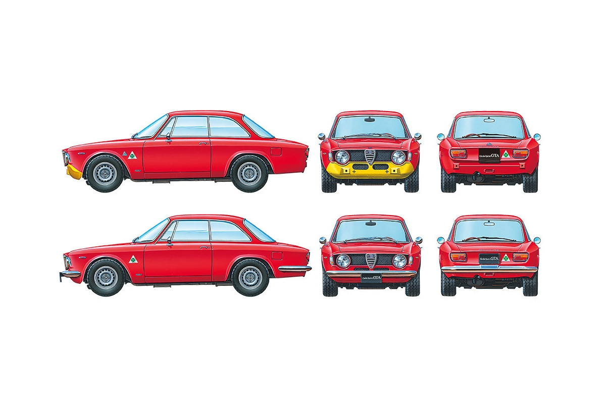 TAM24188 - Tamiya 1/24 Alfa Romeo Giulia Sprint GTA (Discontinued
