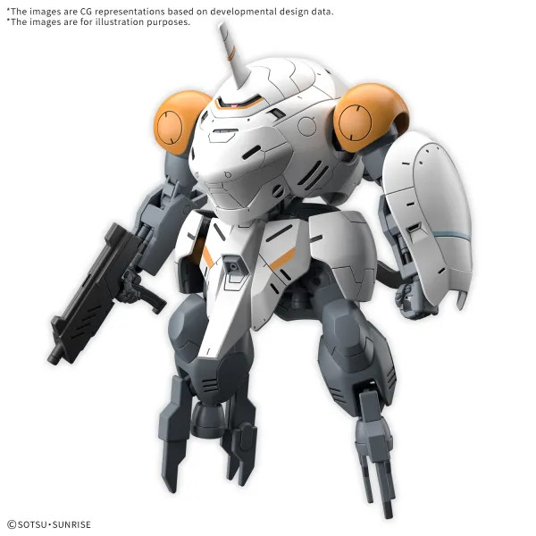 BAN5069174 - Bandai HG IBO 1/144 598's Monkey Rodi/Crab Rodi
