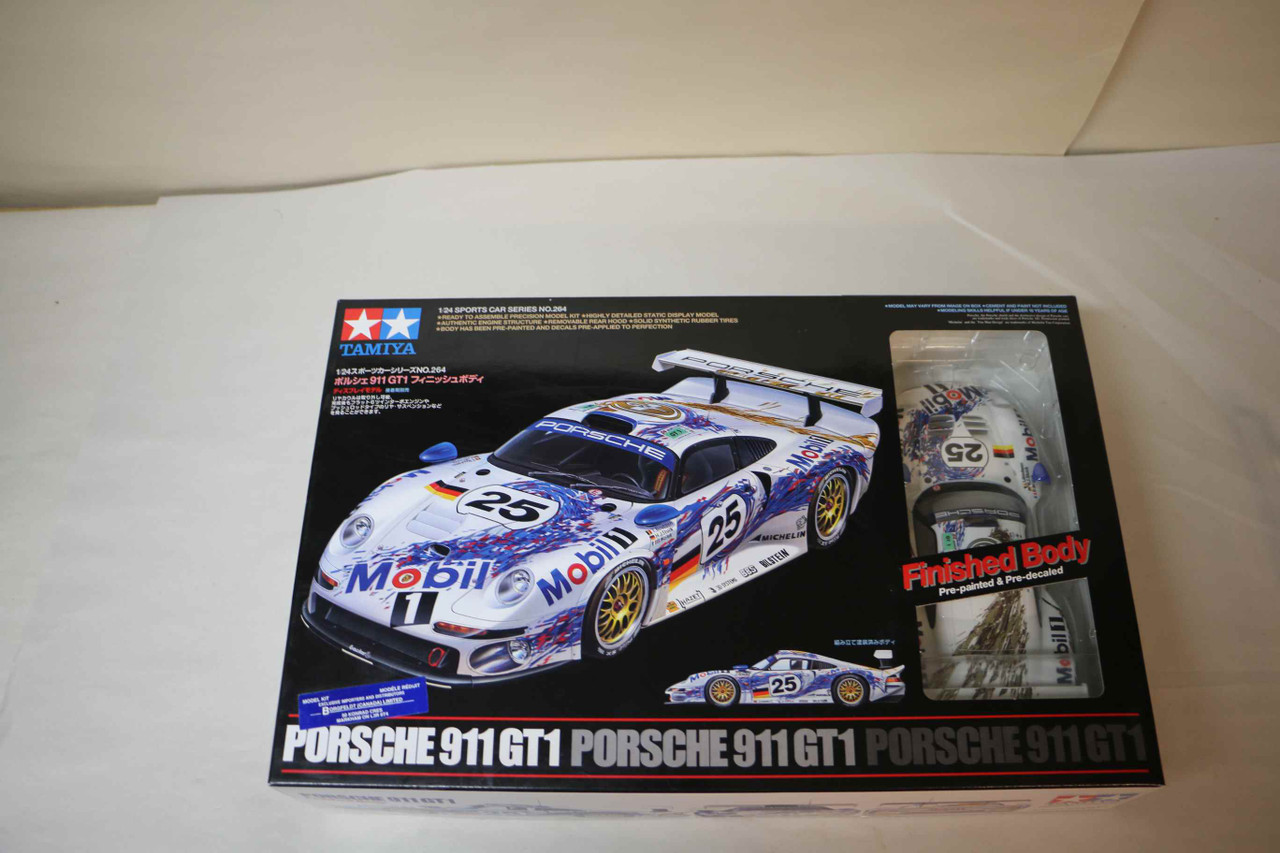 24264 - Tamiya - 1/24 Porsche 911 GT1 Finished Body PREOWNED