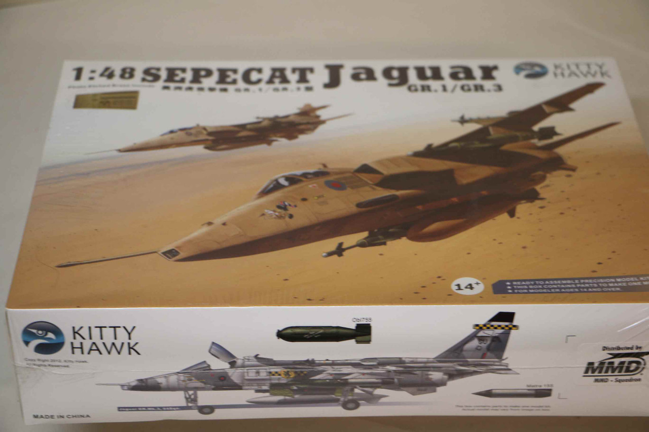 KH80106 - Kitty Hawk 1/48 Sepecat Jaguar Gr.1/Gr.3 - PREOWNED