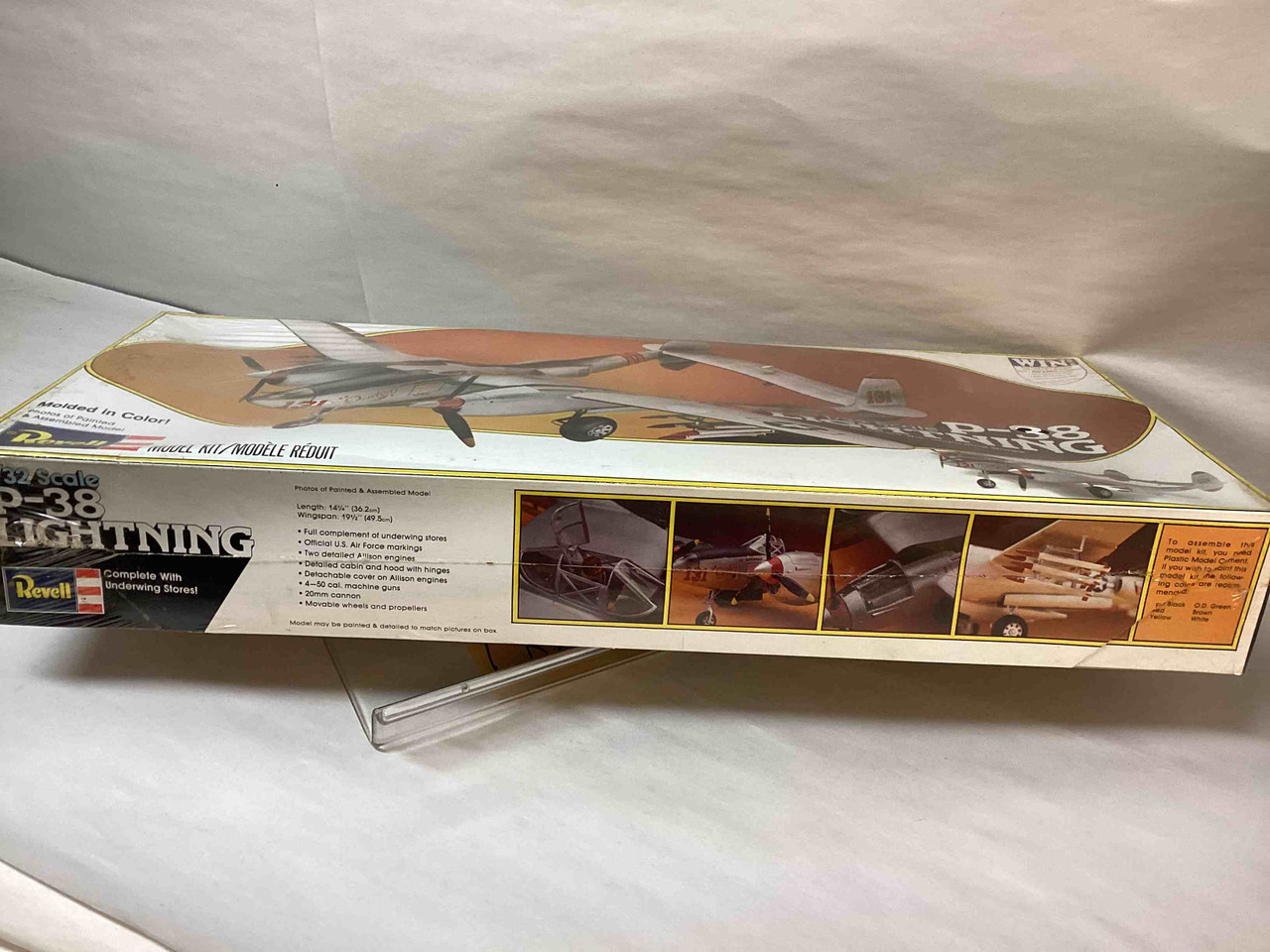 Revell 1/32 P-38J Lightning 4700 - Sealed Mint - Wheels & Wings