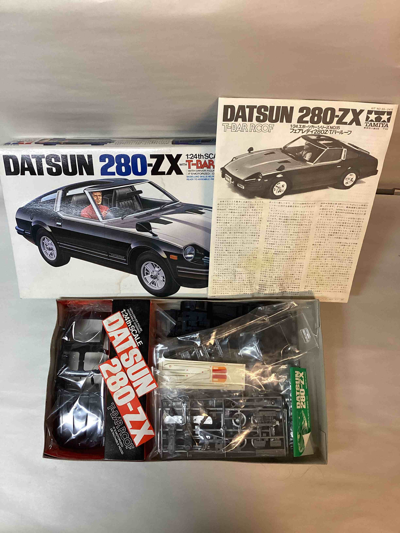 Tamiya 1/24 Datsun 280-ZX T-Bar Roof SS2415 Preowned Resealed Mint