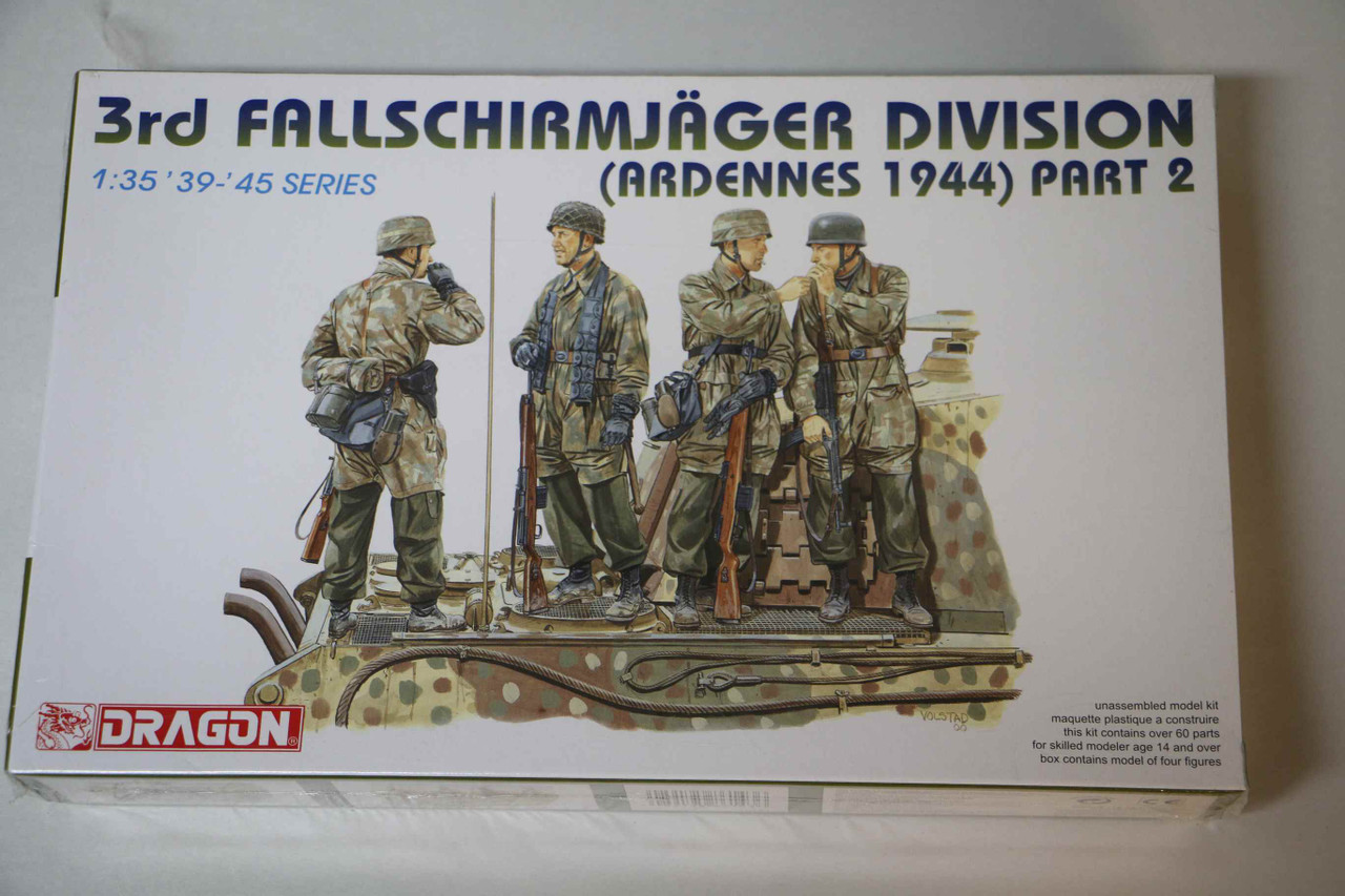 DRA6143 - Dragon - 1/35 3rd Fallschirmjager Div. Ardennes