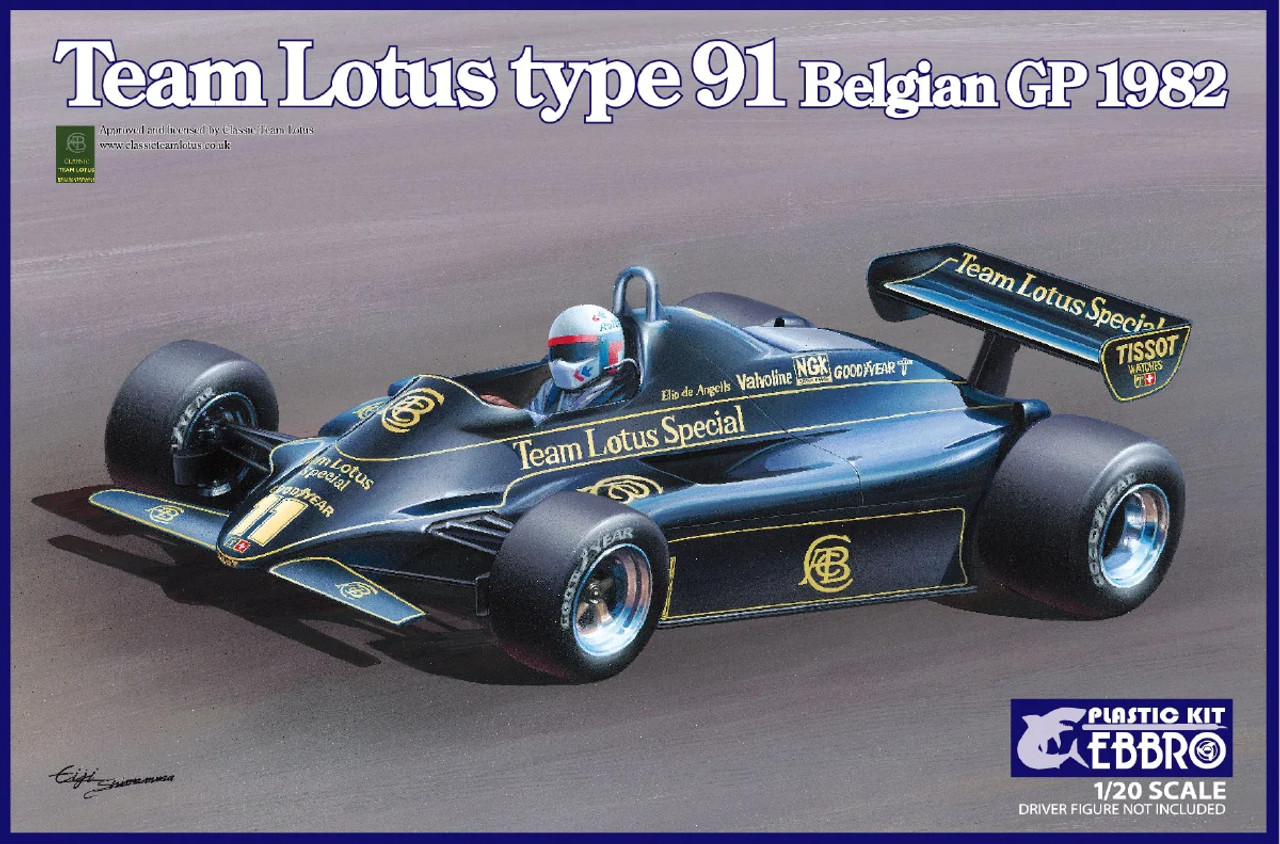 EBB20019 - EBBRO - 1/20 Lotus Type 91 1982