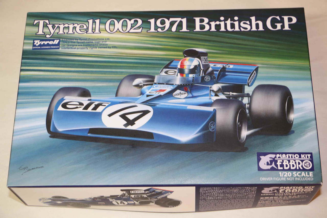 EBB008 - EBBRO - 1/20 Tyrrell 002 1971 British GP