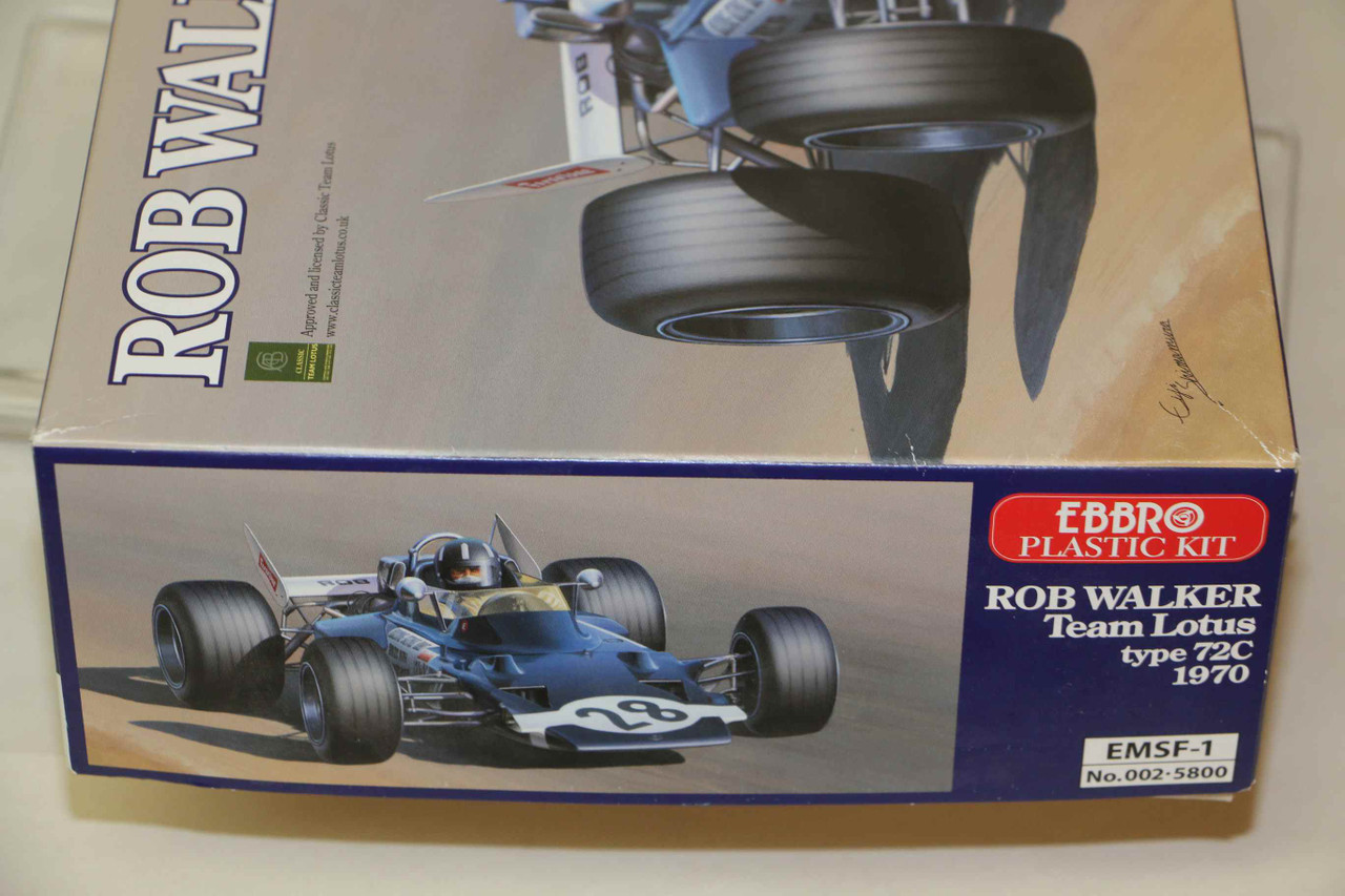 EBB002 - EBBRO - 1/20 Lotus 72C Rob Walker 1970