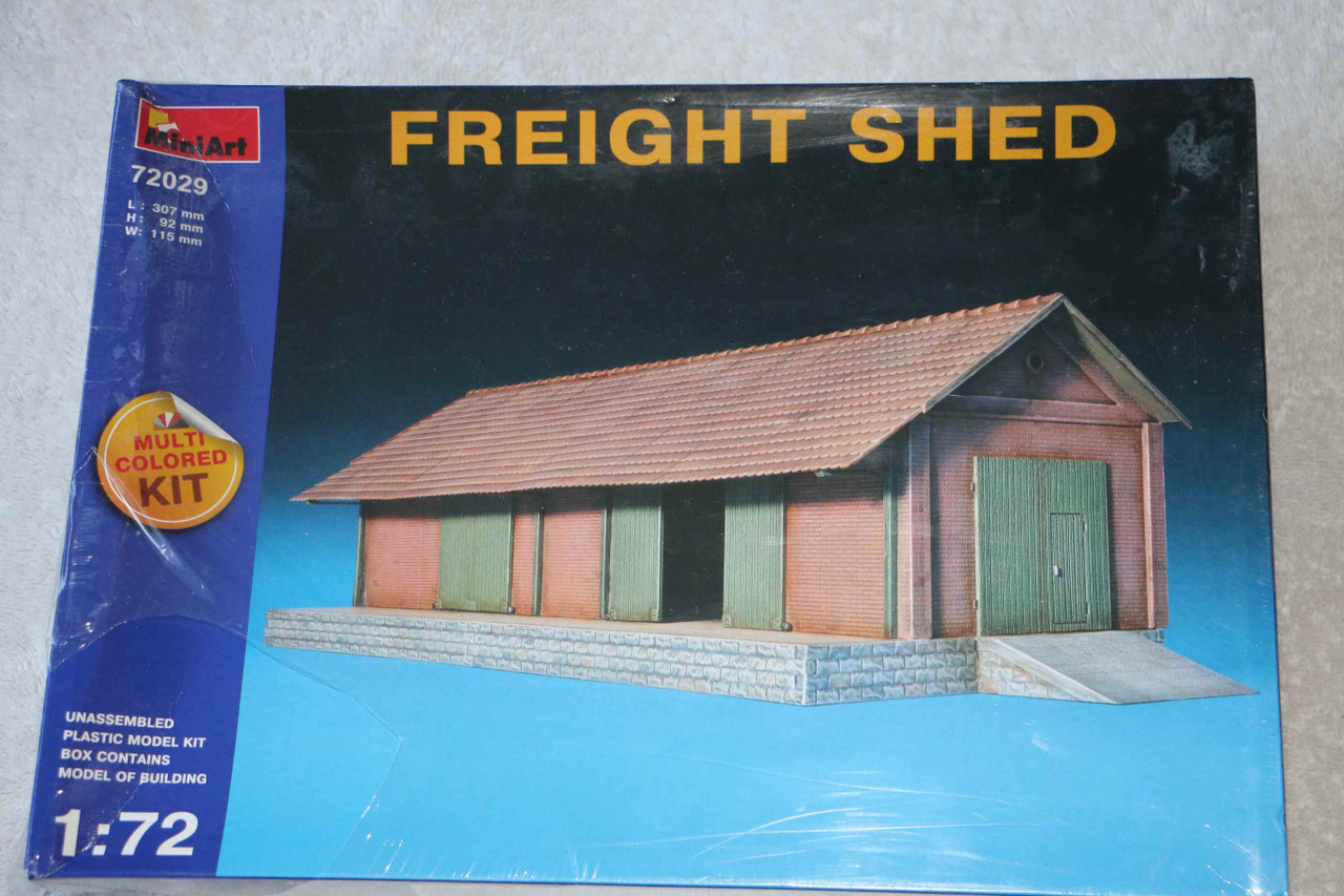 MIA72029 MiniArt Freight Shed building