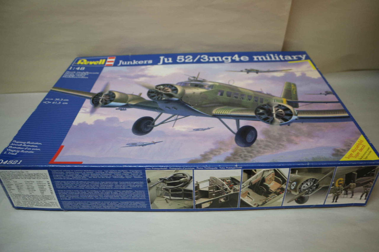 RAG04521 - Revell - 1/48 Ju-52 3mg4e Military