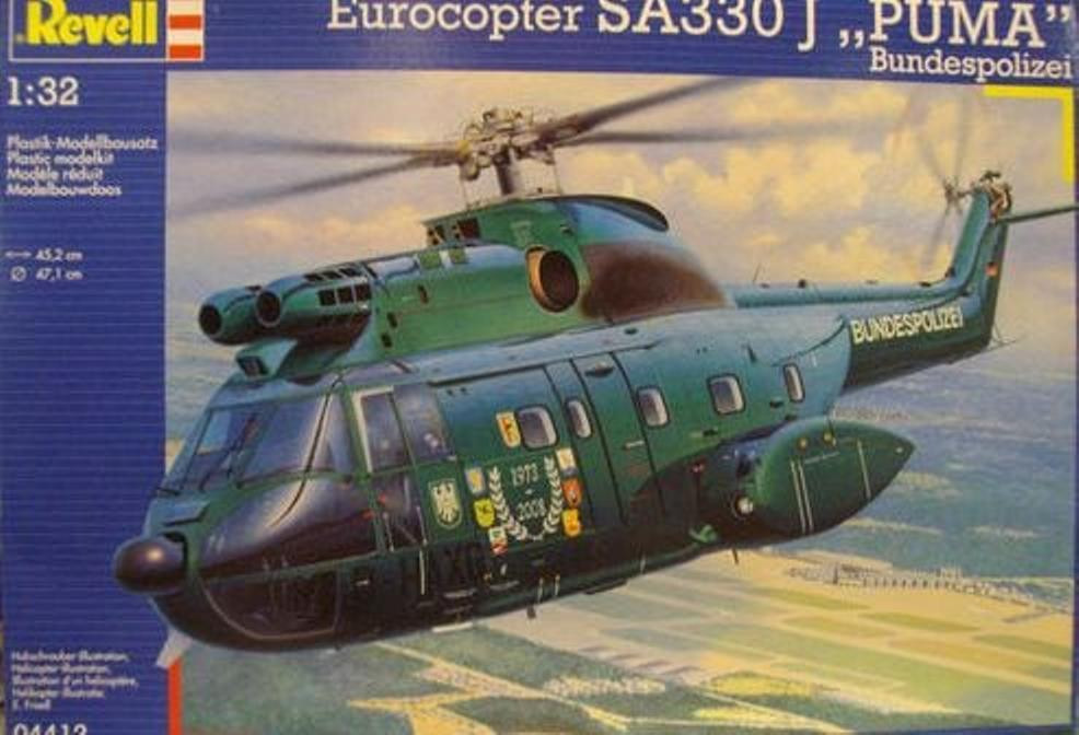 RAG04412 - Revell - 1/32 SA330J Puma Bundespolizei