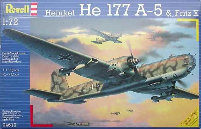 RAG04616 - Revell - 1/72 Heinkel He 177 A-5 'Greif & Fritz X