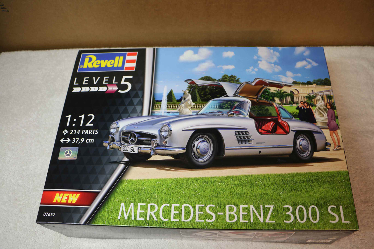 Revell Mercedes Benz 300 SL Modellbausatz - Originalgetreu Für Experten