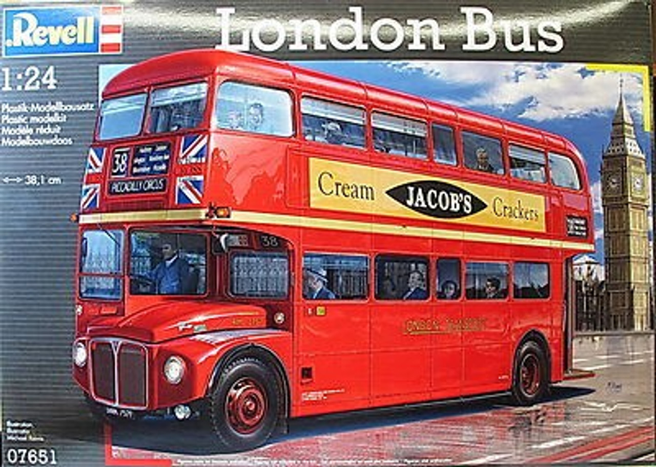 Revell London Bus プラモデル Amazon.com: Revell of Germany 1/24 London Bus : Toys & Games