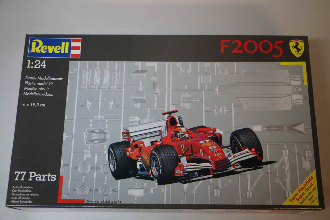 RAG07244 - Revell - 1/24 F2005 Ferrari Formula 1