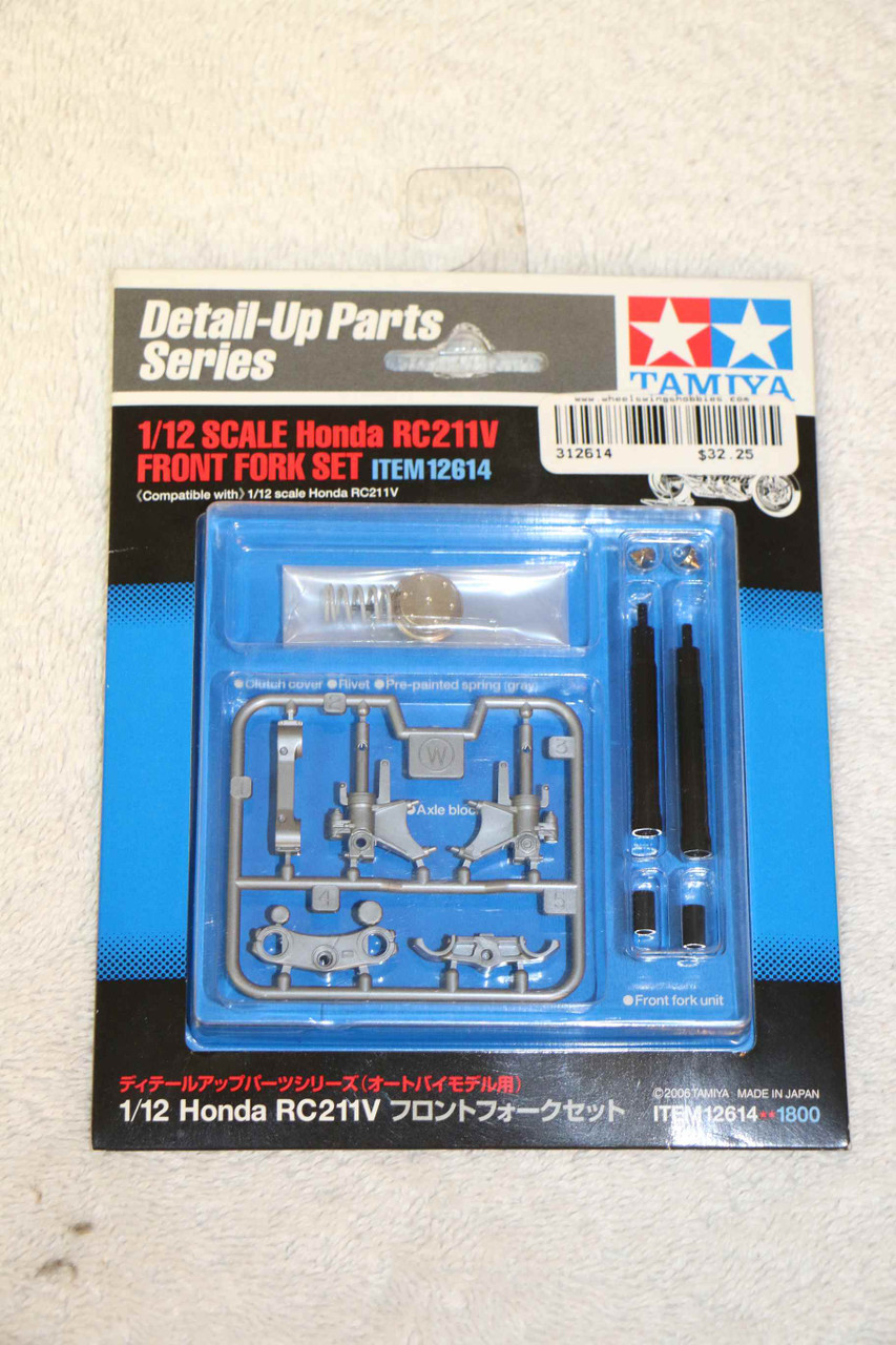 TAM12614 - Tamiya - 1/12 Honda RC211V Front Fork Detail Set