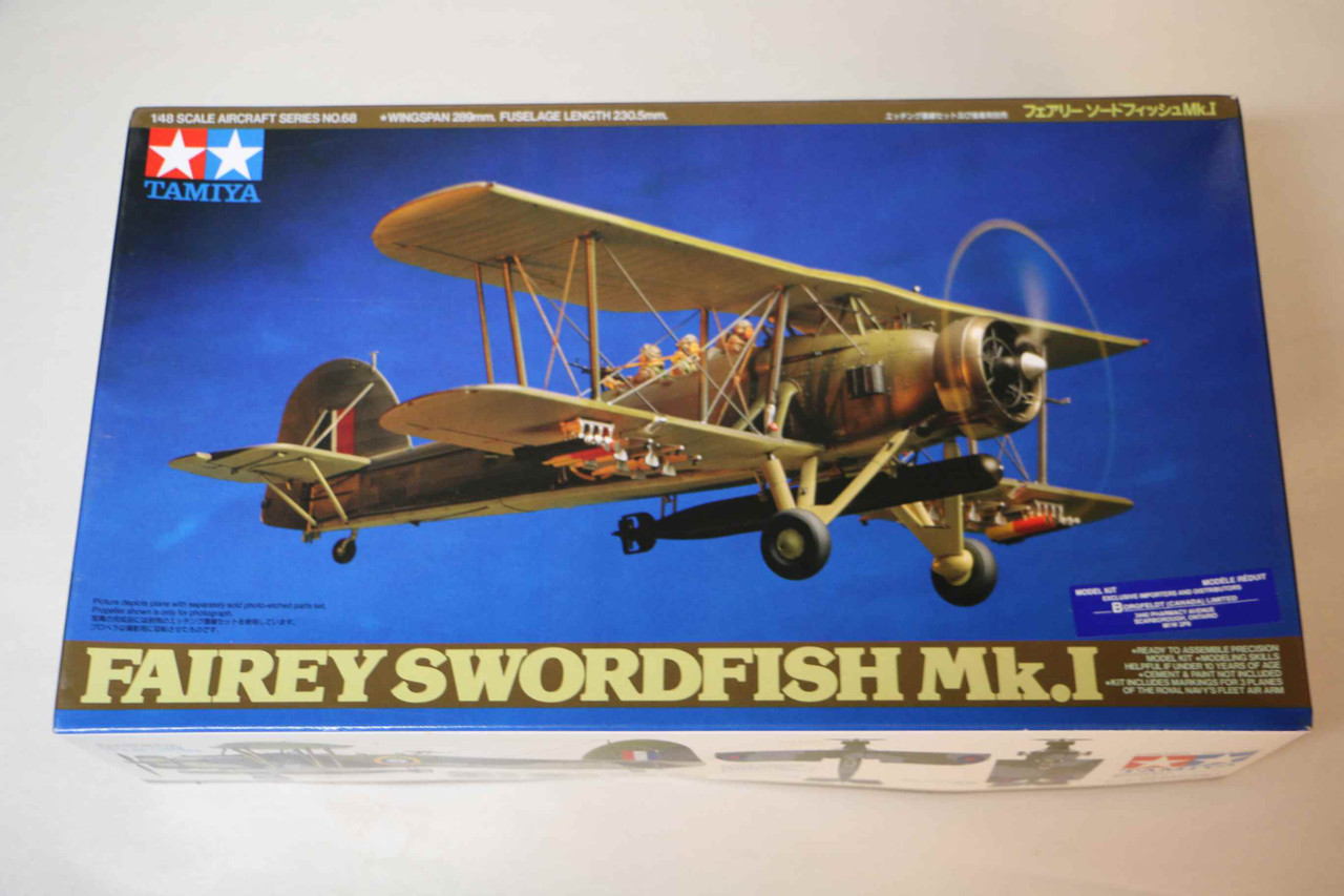 TAM61068 - Tamiya - 1/48 Fairey Swordfish Mk.I