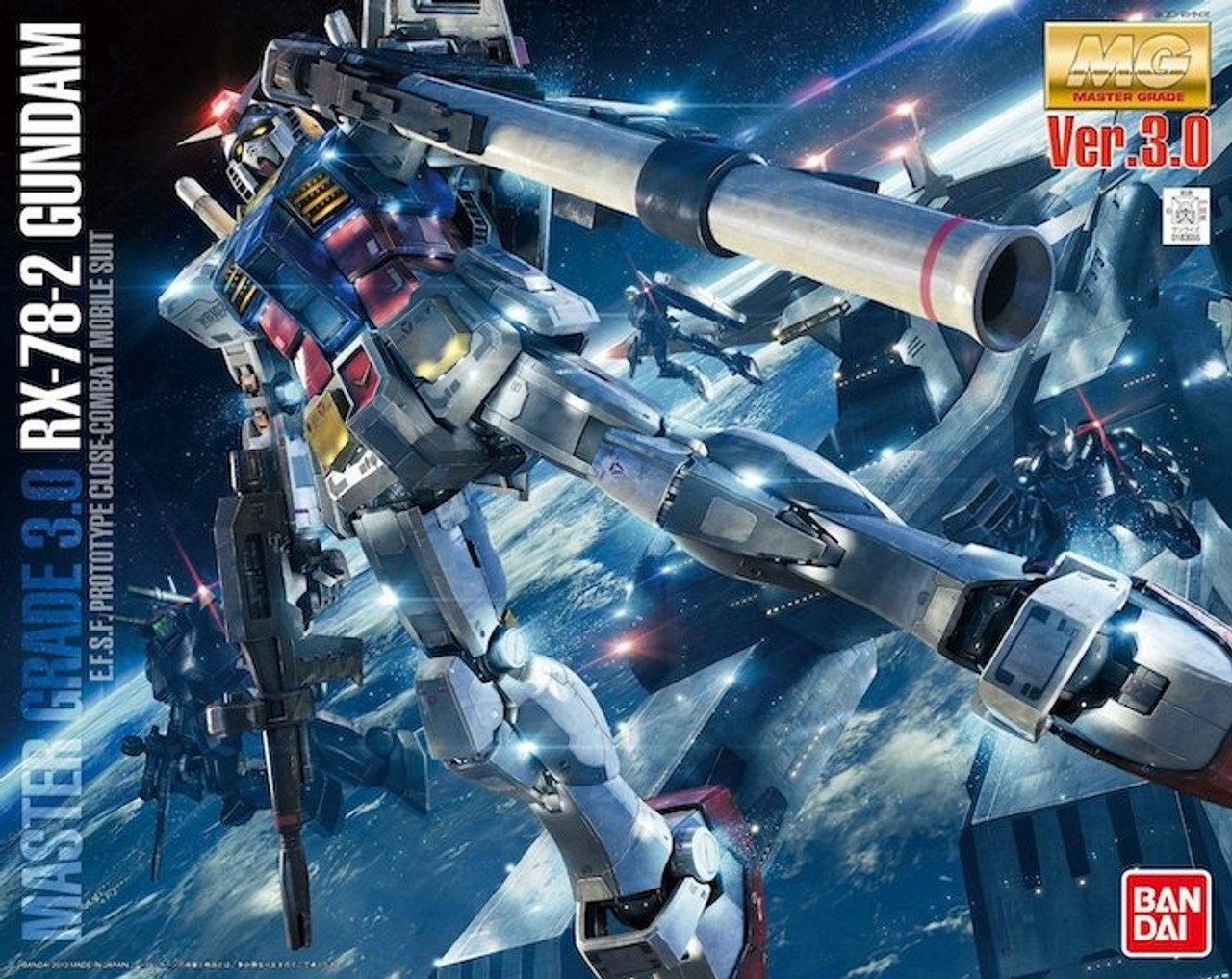 BAN5061610 - Bandai MG 1/100 RX-78-2 Ver 3.0