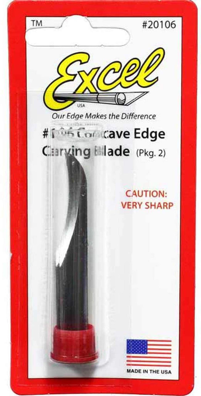 EXC20106 Excel 106 Fine Curved Wood Carving Blade