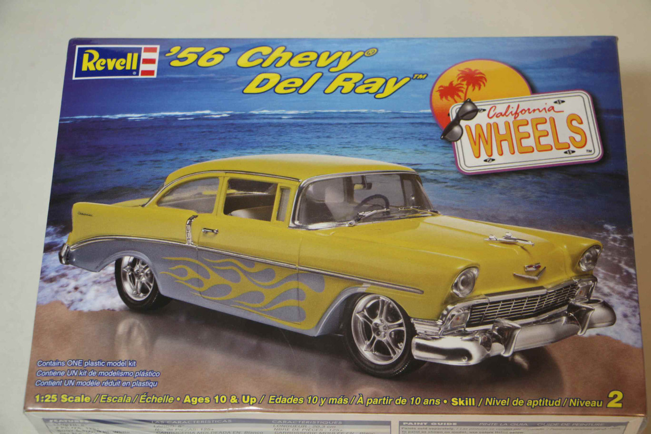 1956 CHEVY DEL Ray 2 in 1 Revell Monogram #85-4504 1:25 EUR 19,95 - DE